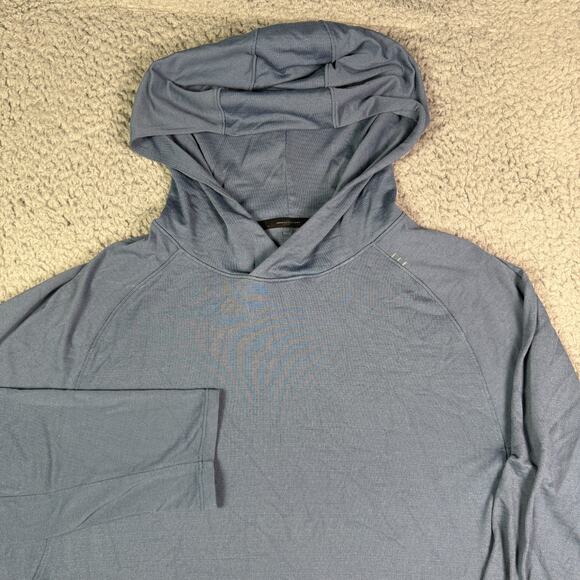 Lululemon License To Train Hoodie Mens M Blue Gym Lounge Running Long Sleeve - Picture 1 of 9